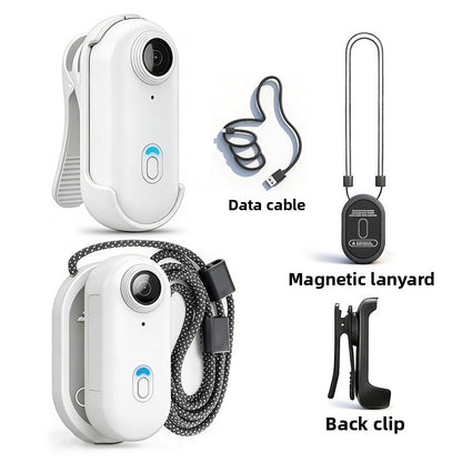 Wireless WiFi Action Camera with Magnetic Clip