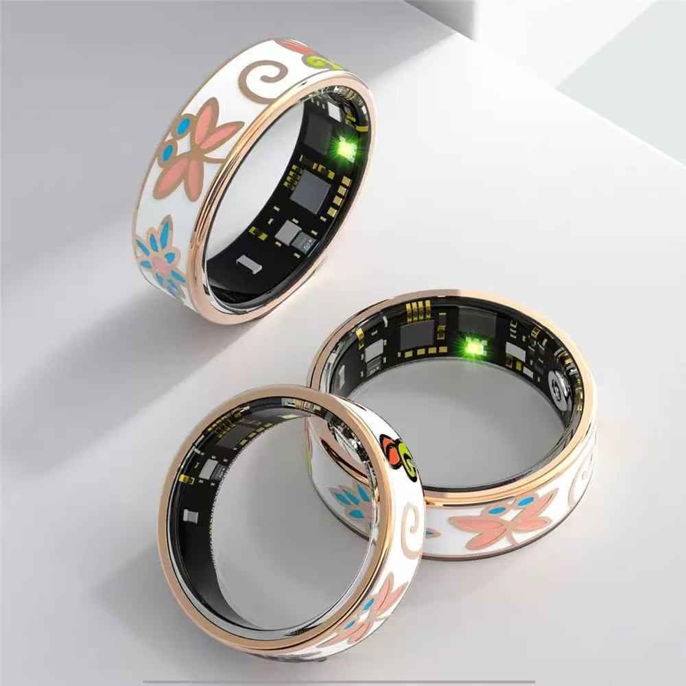 Smart Health Ring with Heart Rate Sleep Monitoring