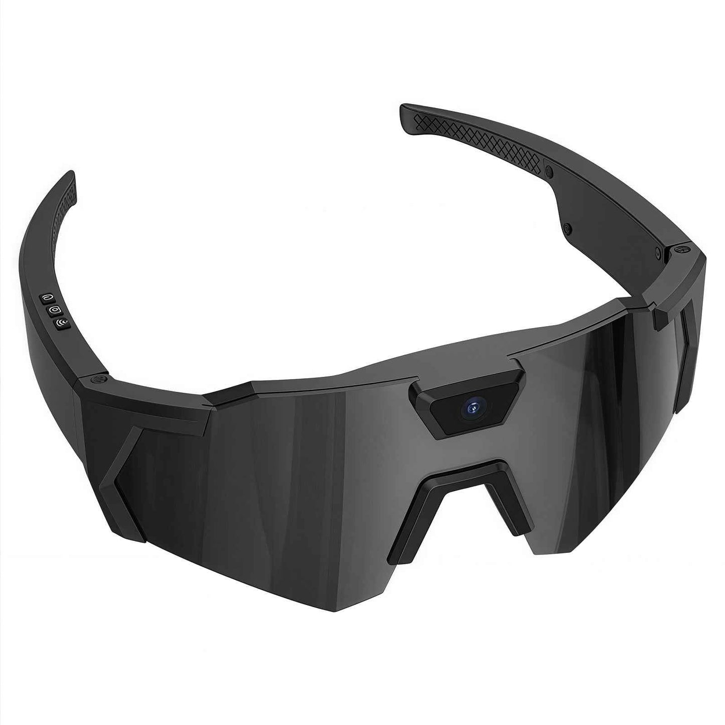 Windproof smart glasses with camera for cycling