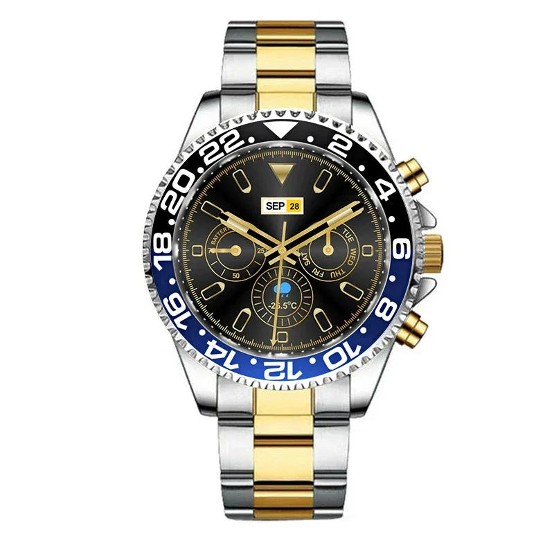 Smart Watch Stainless Steel with 1.3” IPS Display - ZeeTec Store