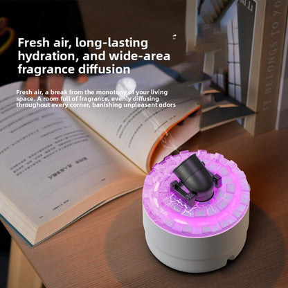 Electric Smoke Ring Aromatherapy Machine with Humidifier