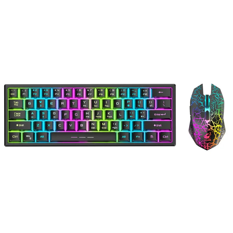 Wireless Keyboard Mouse - Effortless Connectivity and Comfort for Your Workspace - ZeeTec Store