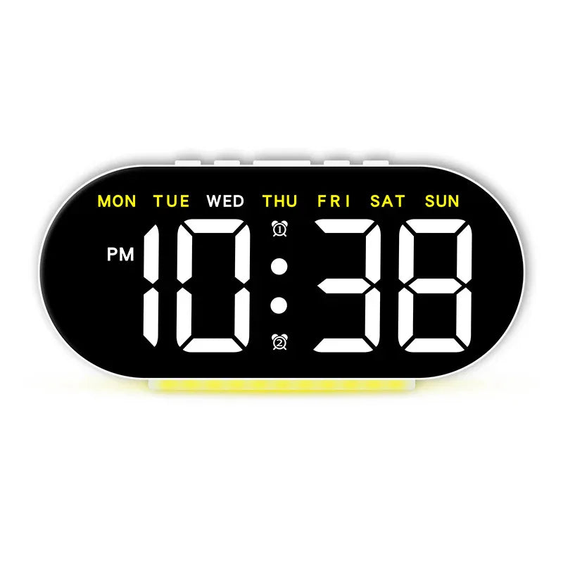 LED Digital Alarm Clock with Date Display - Stylish and Functional Timekeeping - ZeeTec Store