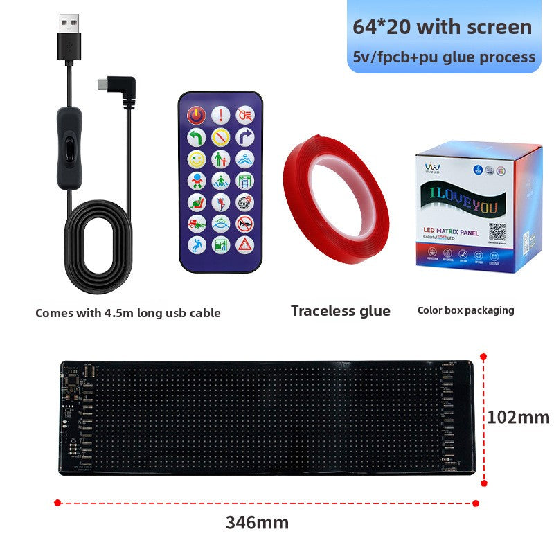 Flexible Bluetooth LED Advertising Display Screen - ZeeTec Store