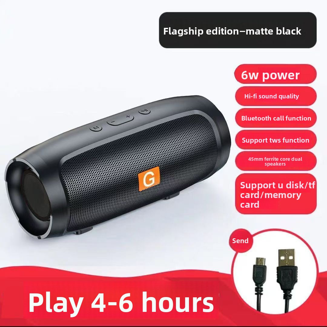 Portable Bluetooth Speaker 10W with Enhanced Bass