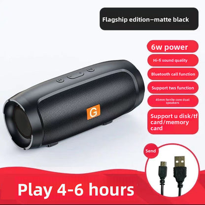 Portable Bluetooth Speaker 10W with Enhanced Bass