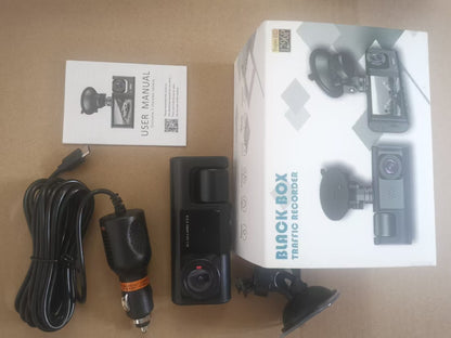 WiFi Car DVR with Triple Lens Night Vision