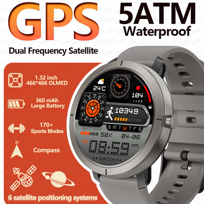 GPS Smart Watch Health Monitor