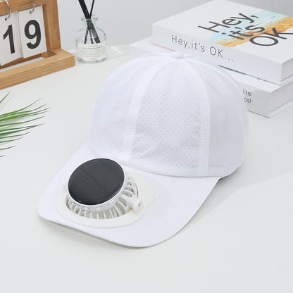 Solar Powered Digital Display Cooling Cap