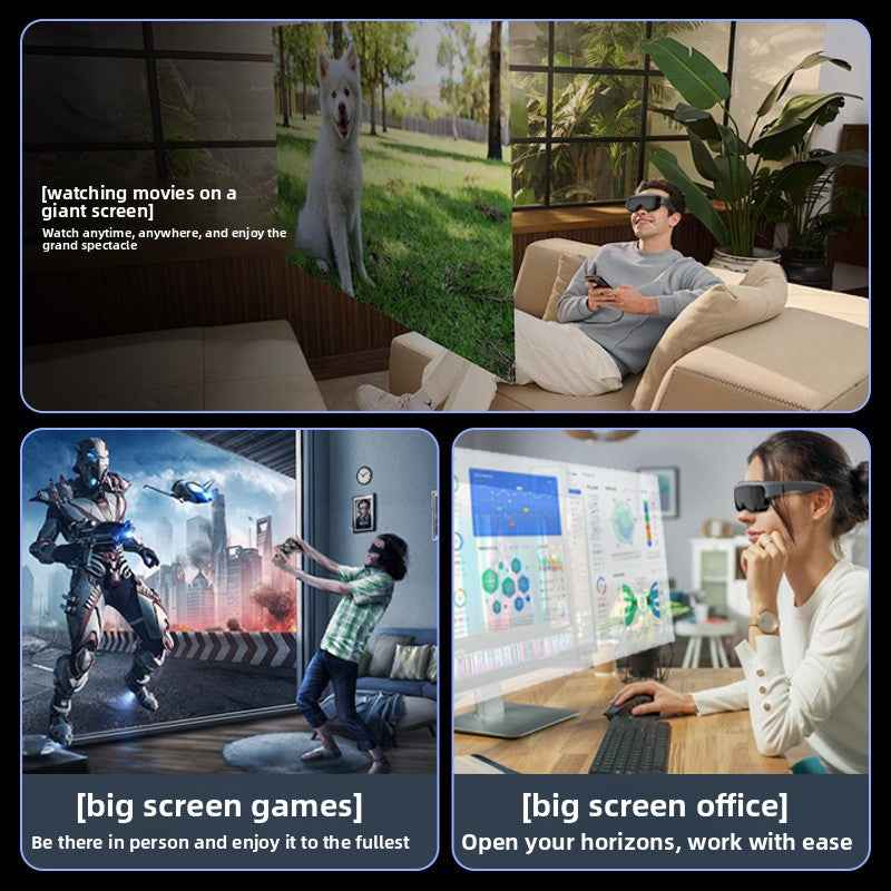 IMAX AR Smart Glasses with Head-Mounted Display