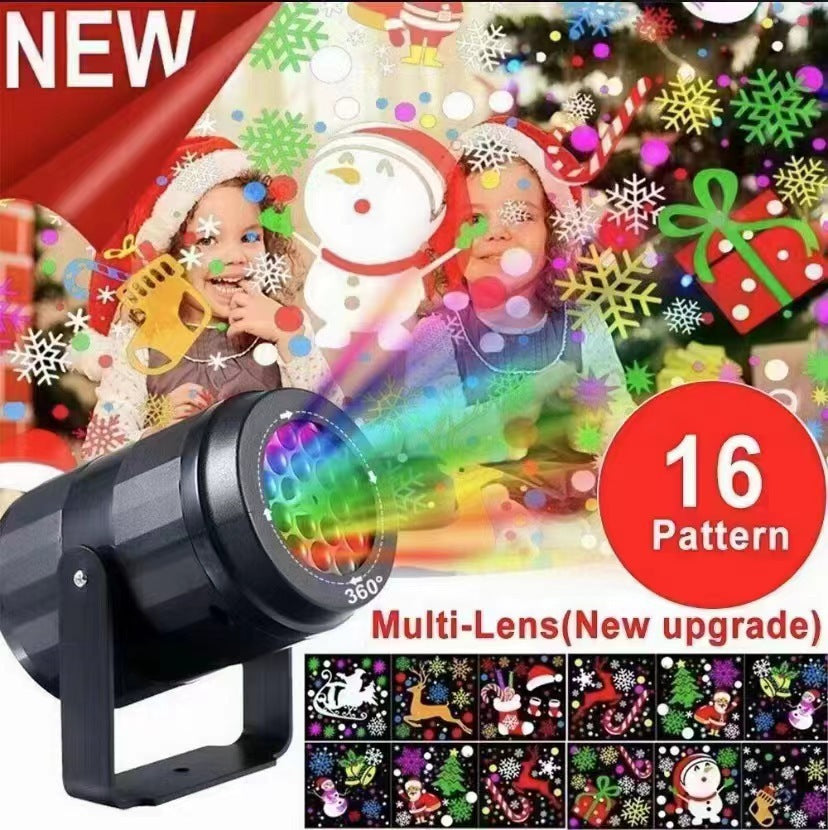 LED Christmas Projector Light Vibrant Festive Ambience