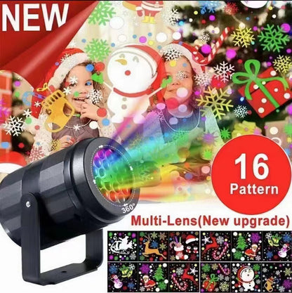LED Christmas Projector Light Vibrant Festive Ambience