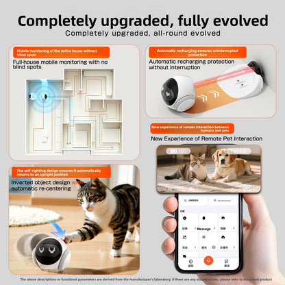 AI Pet Companion Robot with Mobile Monitoring