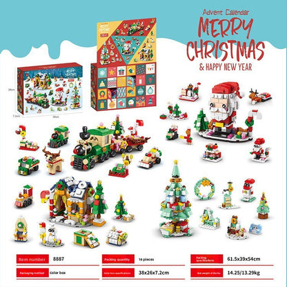 Christmas DIY Building Blocks Set Festive Gifts