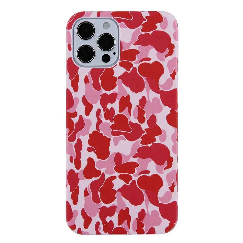 Camouflage Pattern Hard Phone Case for iPhone - ZeeTec Store