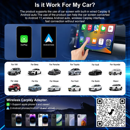 Car Wireless Adapter for Seamless Connectivity in Your Vehicle - ZeeTec Store