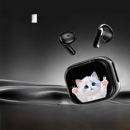 Noise reduction half ear AI smart translation Bluetooth headset