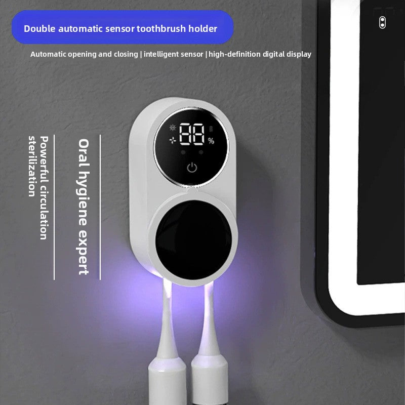 Smart UV Toothbrush Sanitizer with Drying Function