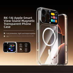 Transparent Magnetic iPhone Case with screen customizable