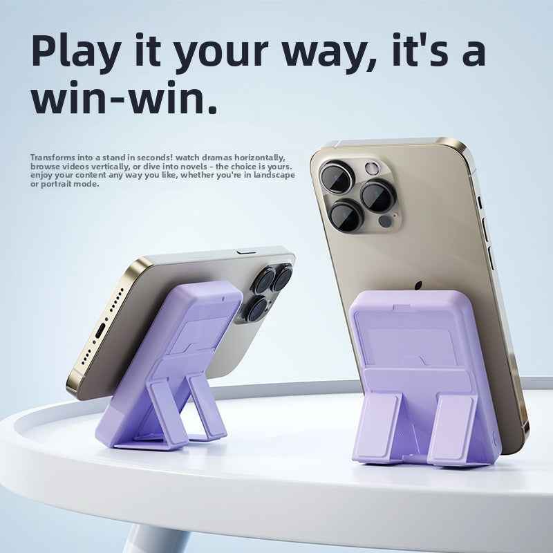 Magnetic Wireless Power Bank with Stand