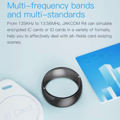 Jakcom R4 Smart NFC Ring Payments Access - Comes with Card Reader