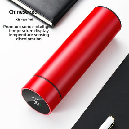 Smart Temperature Display Stainless Steel Vacuum Thermos Cup