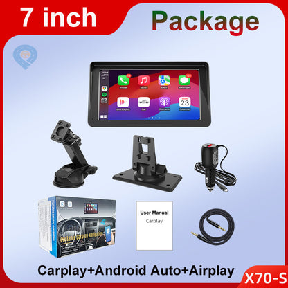 Portable 7-inch in-car smart screen