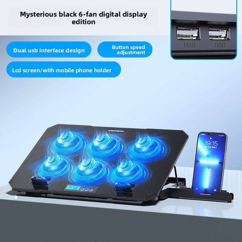 laptop cooling pad Silent Adjustable Speed Phone Holder