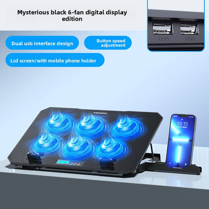 laptop cooling pad Silent Adjustable Speed Phone Holder