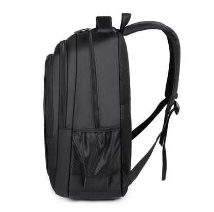 Large Capacity Nylon Backpack with Laptop Compartment