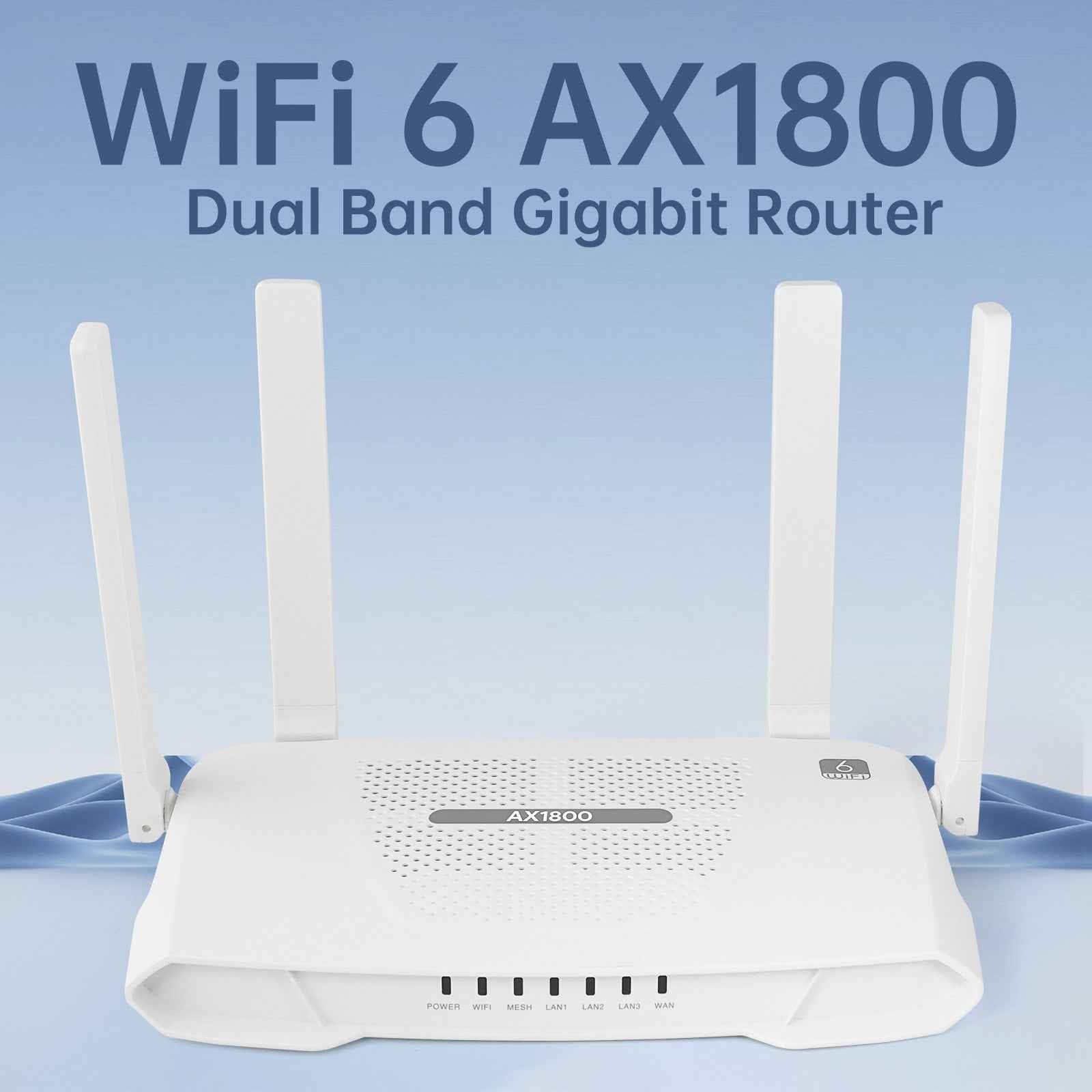 Wifi Router Gigabit Speed Built in Firewall WiFi 6