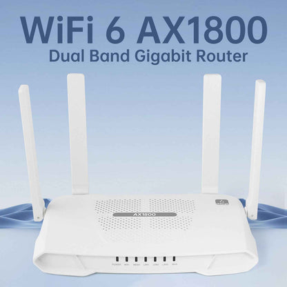 Wifi Router Gigabit Speed Built in Firewall WiFi 6