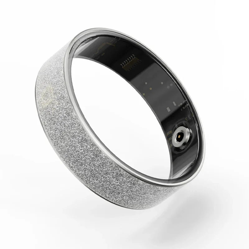 V3 Frosted Smart Ring with Advanced Heart Rate Monitoring - ZeeTec Store