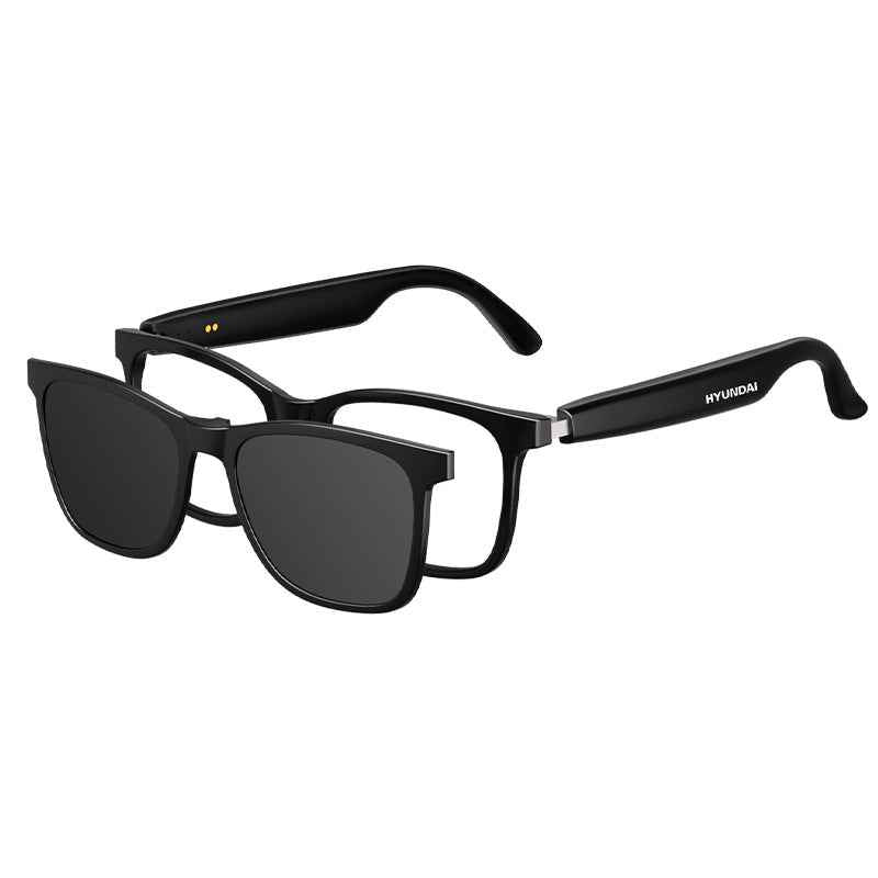 AI Bluetooth Glasses with Translation and Music Features