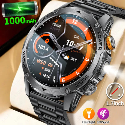 Bluetooth Smart Watch - Advanced Fitness Tracking & Notifications - ZeeTec Store