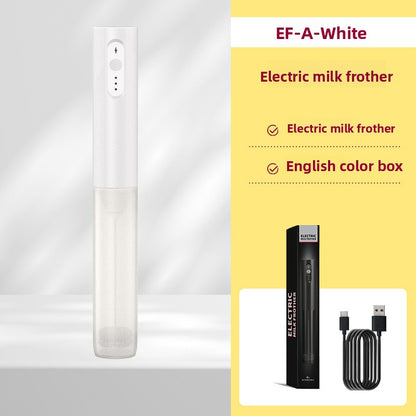 Rechargeable Handheld Electric Mixer with Interchangeable heads for mixing, frothing, and blending tasks