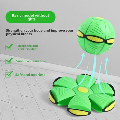 Magic Deformable Flashing Flying Saucer Ball
