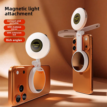 Magnetic Phone Fill Light with Adjustable Color Temperature