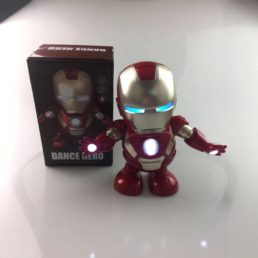 Electric Dancing Robot Toy with Music and Lights for Kids, Dancing Robot, Music & Lights, Multiple Songs: Includes 4 preset songs, Interactive Play,