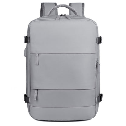 Expandable Travel Backpack with Laptop Compartment