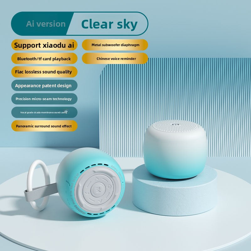 Smart Bluetooth Speaker AI Control Battery Powered