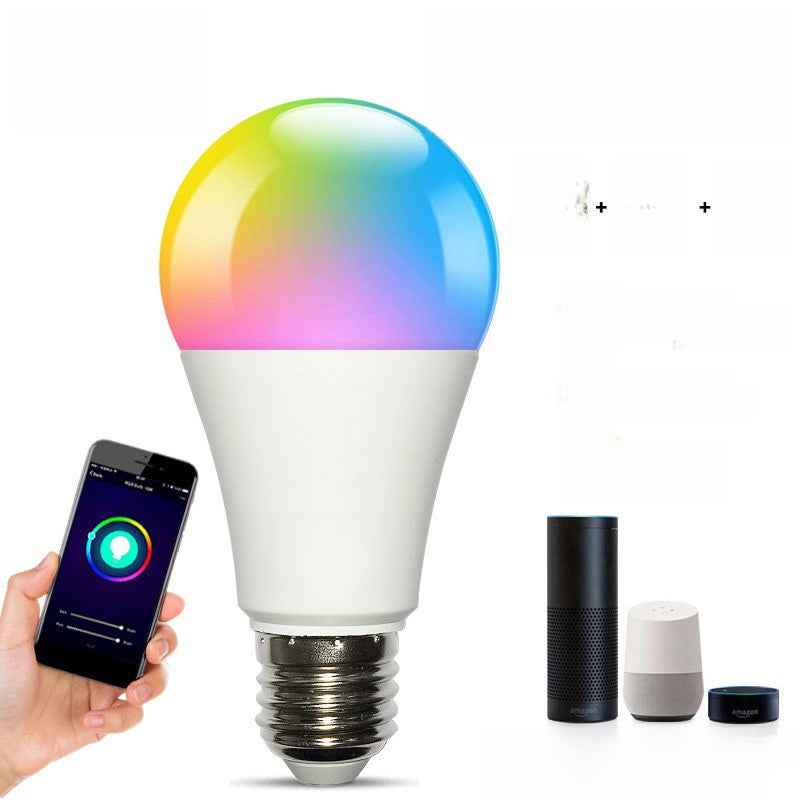 WiFi Smart LED Bulb with RGBCW Dimming and Alexa Voice Control