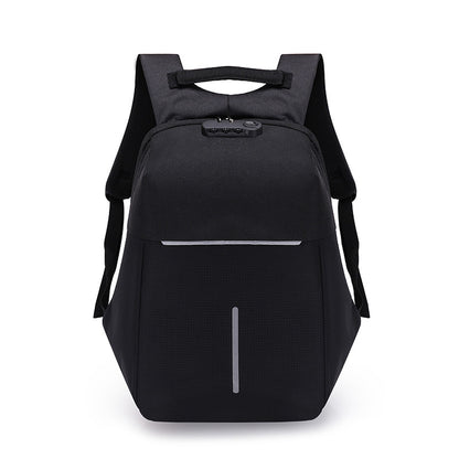 USB charger backpack with safety night Reflective strips