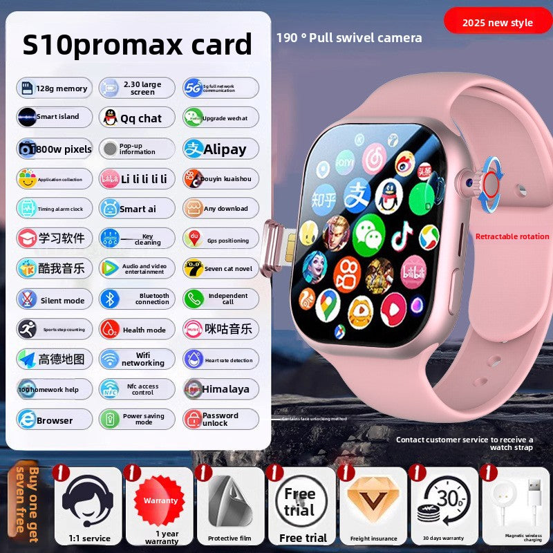 5G Smart Watch with Dual Camera