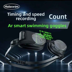 Holoswim Smart AR Swimming Goggles with real time display & Anti-Fog Technology