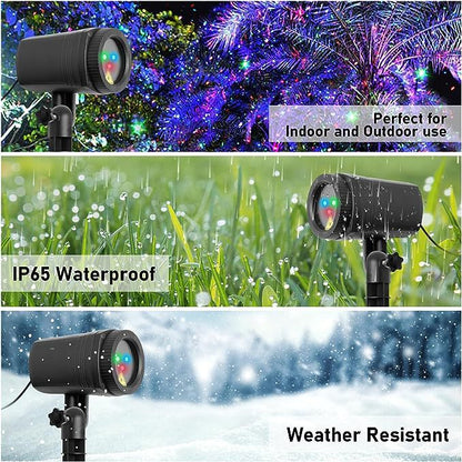 Outdoor Waterproof Laser Projection Light with Starry Effect Festive Season