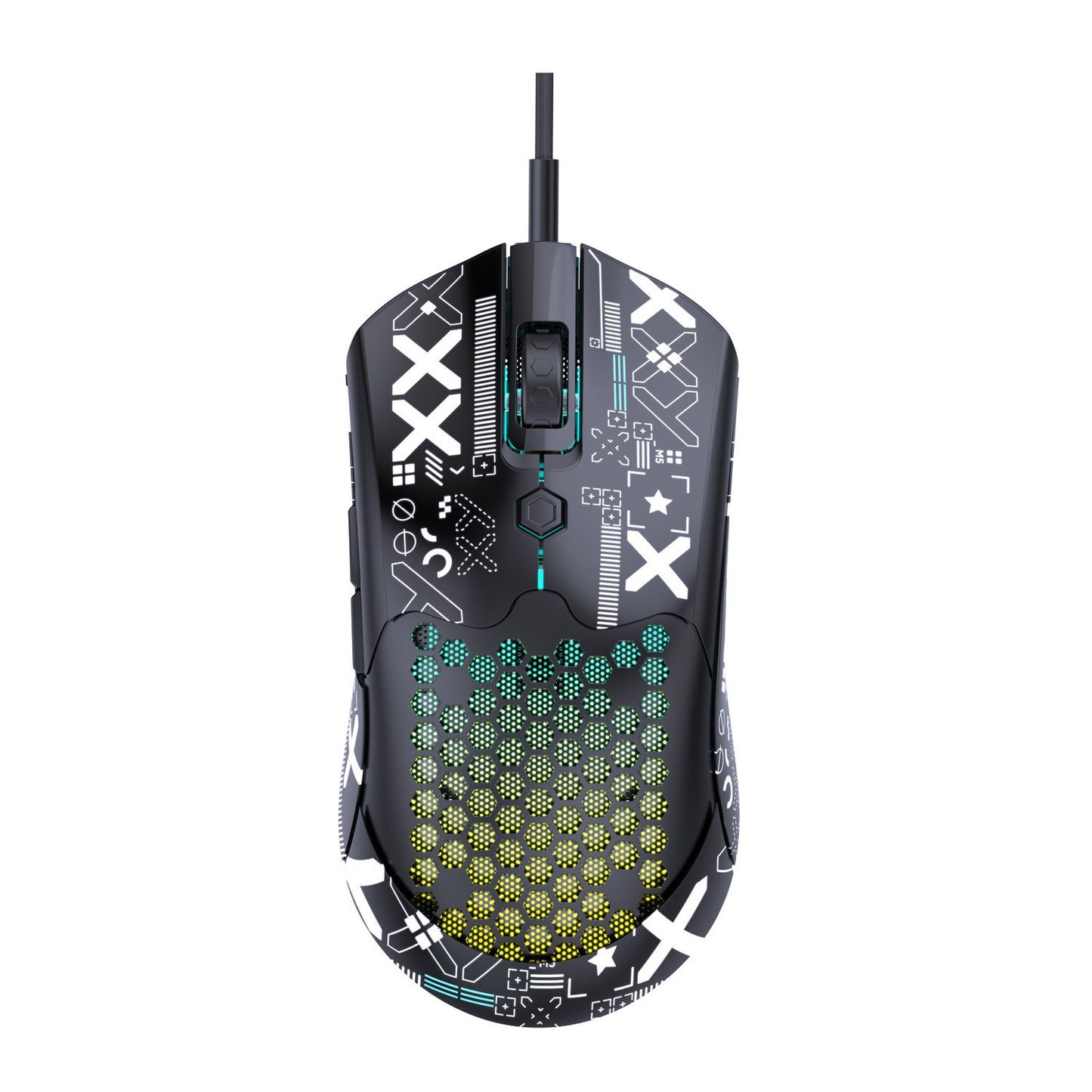 Free Wolf M5 Lightweight Wired RGB Gaming Mouse