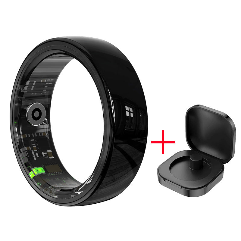 Smart Health Monitoring Ceramic Ring Lightweight Gesture Control