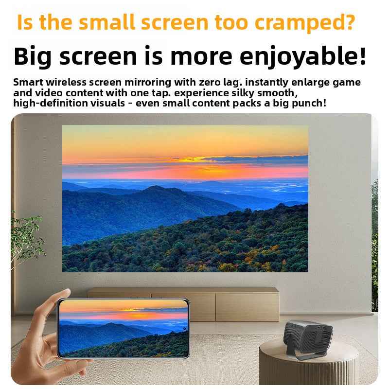 Android A10 4K HD Portable Home Projector