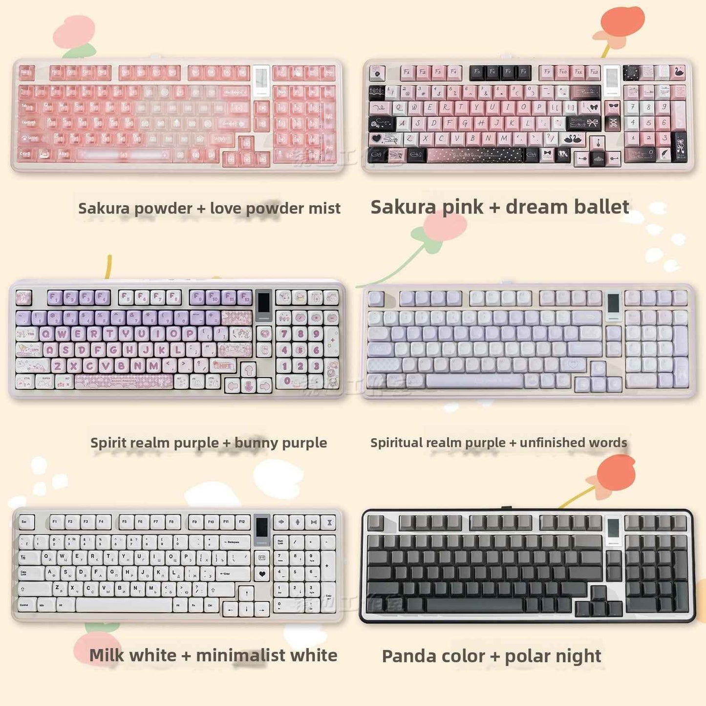 OMO100 Three-Mode Mechanical Keyboard